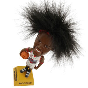 Vintage Moochie Norris Rockets Bobblehead w/ Real Hair Southwest Airlines Promo